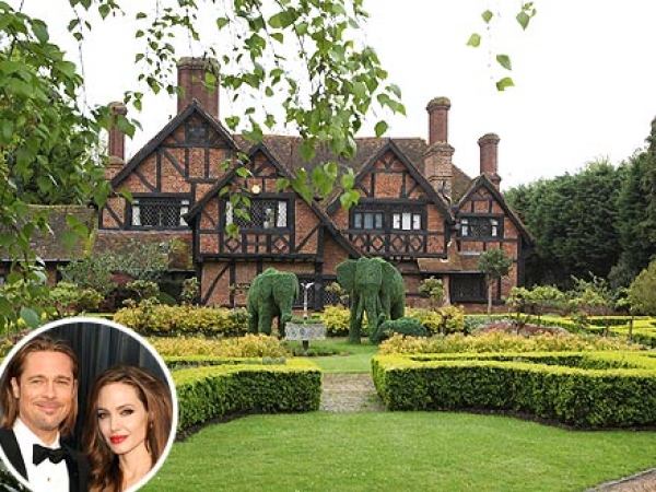 La nueva mansión de de Brad Pitt y Angelina Jolie