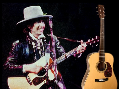 Venden guitarra de Bob Dylan por US$ 400.000 dólares