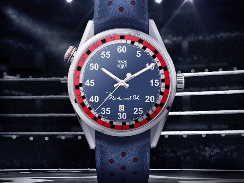 Tag Heuer lanzó el reloj Carrera Muhammad Ali Limited Edition