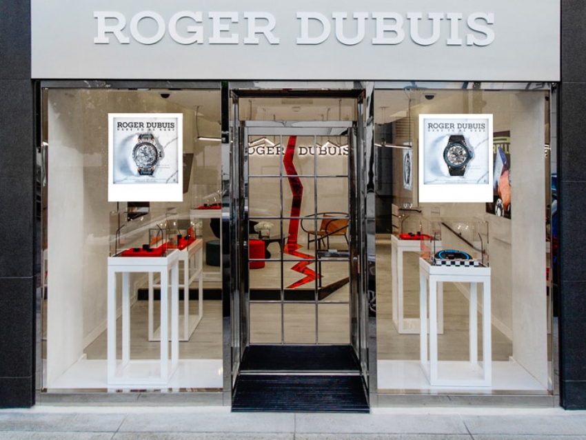Roger Dubuis  abrió su nueva boutique en Estados Unidos