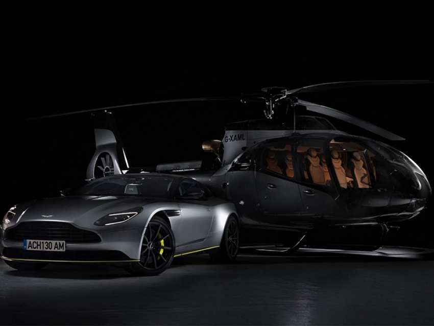 Aston Martin presentó un exclusivo helicóptero de US$ 3 millones de dólares