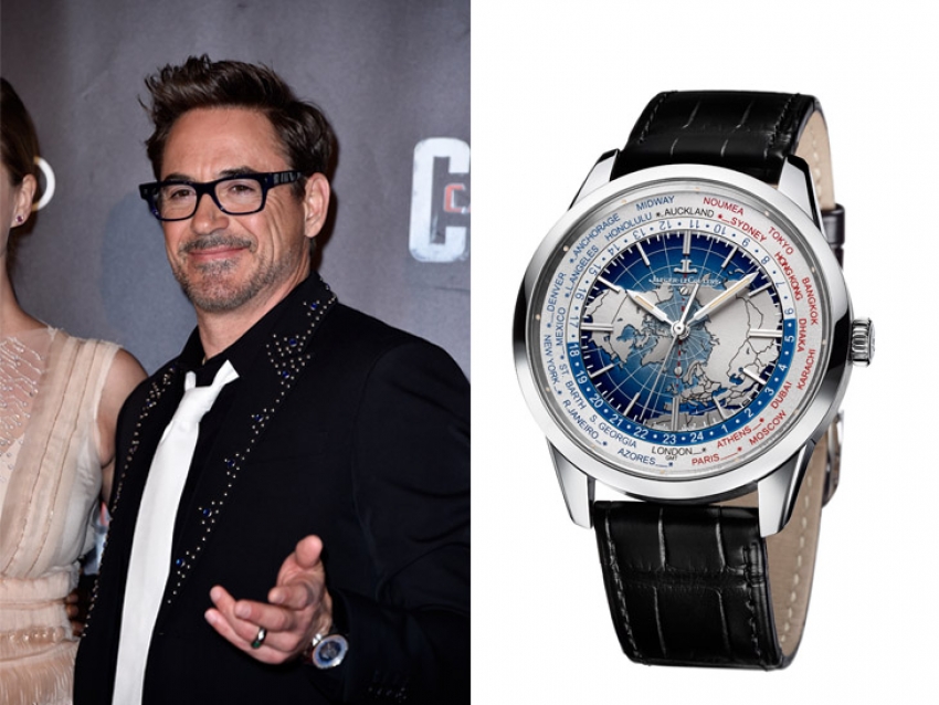 Robert Downey Jr  brilló con Jaeger-LeCoultre en París