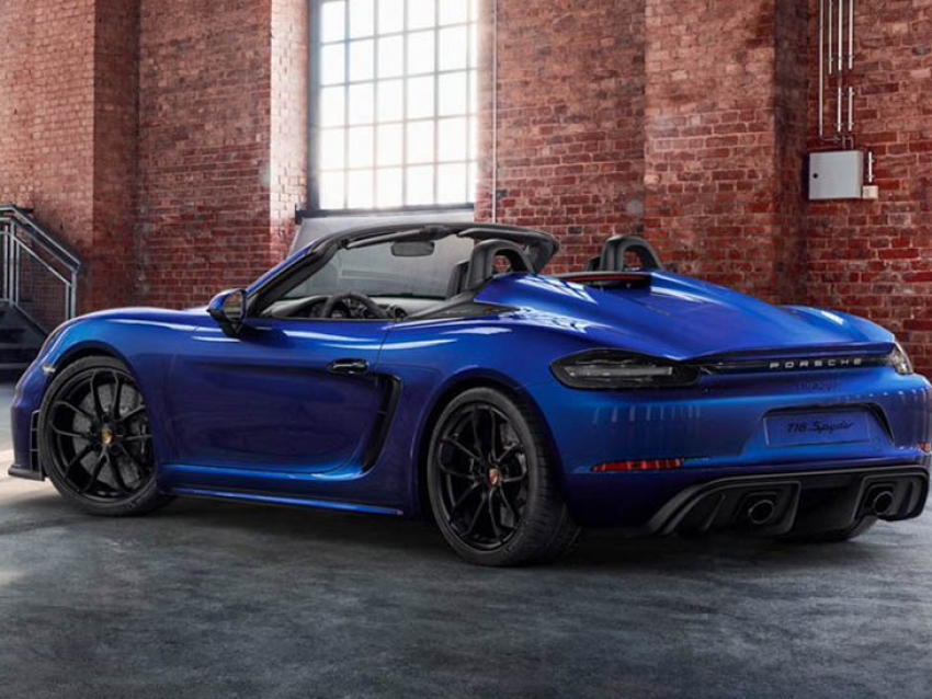 Porsche lanza la versión Boxster del 718 Spyder