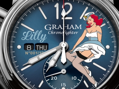 Graham Chronofighter Vintage Nose Art Ltd