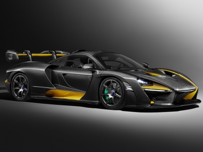 El alucinante McLaren Senna Carbon Theme