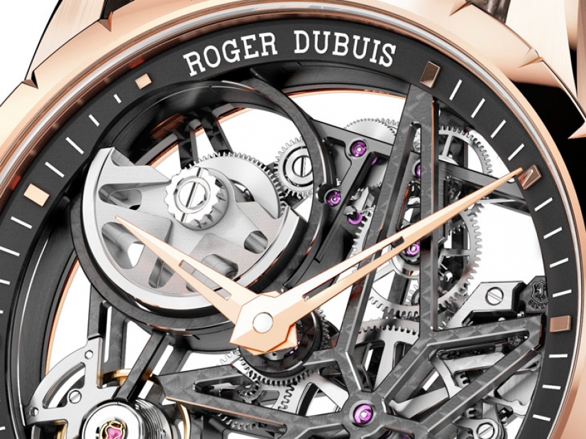 SIHH 2015 el sofisticado Roger Dubuis Excalibur Esqueletizado Automático