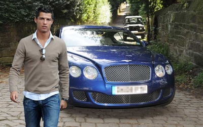La colección de superautos de Cristiano Ronaldo